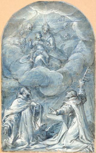 La Aparición de la Virgen y el Niño a San Juan de Mata y San Félix de Valois