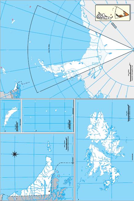 Mapa mudo de Tierra del Fuego, Antártida e Islas del Atlántico Sur. IGN de Argentina
