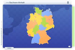 Länder Deutschlands. Geographie Spiele