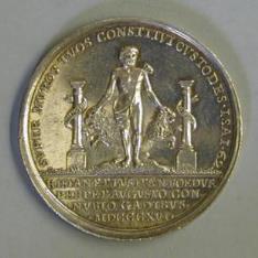 Medalla conmemorativa del matrimonio de Fernando VII con Isabel de Braganza