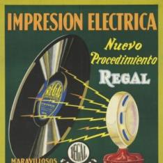 "Impresión eléctrica / Nuevo / Procedimiento / Regal / … / Discos / del Nuevo / Procedimiento / ""Regal"" / …"