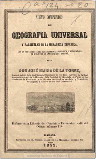 Nuevo compendio de geografía universal y particular de la monarquía española, con un tratado extenso de geografía astronómica, y acompañado de multitud de láminas ilustrativas