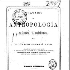 Tratado de antropología médica y jurídica