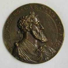 Medalla de Carlos V y Felipe II