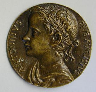 Medalla de Antonino Pio, Caracalla