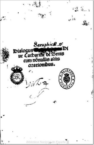 Libro della divina dottrina (latine)