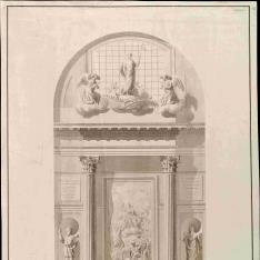 Retablo y altar neoclásicos
