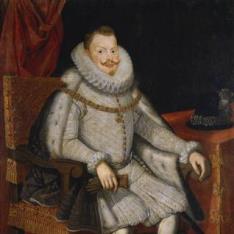Felipe III, rey de España, sedente