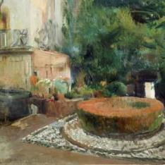 Fuente y jardín de la Alcazaba, Granada