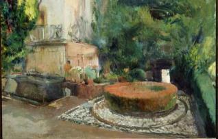 Fuente y jardín de la Alcazaba, Granada