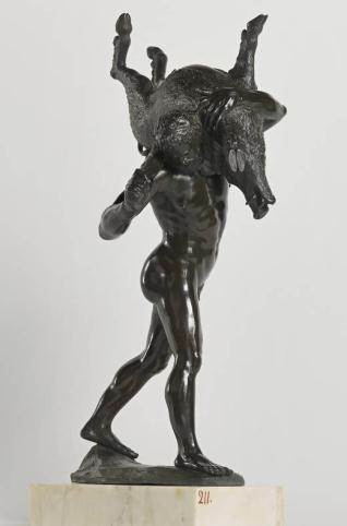 Hércules con el jabalí de Erimanto