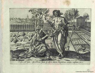 Cristo como jardinero apareciéndose a María Magdalena