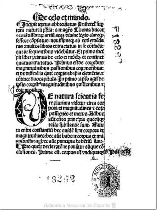 Textus abbreviatus in totam naturalem philosophiam Aristotelis