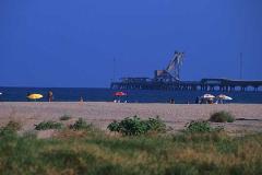 Las playas de Sagunto, a escena
