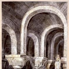 Cripta del monasterio de Leyre, Navarra