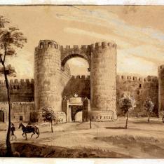 Puerta de San Vicente, muralla de Ávila