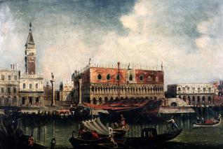 Plaza de San Marcos con el Palacio Ducal, Venecia