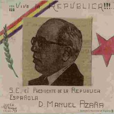 S.E. el Presidente de la República Española D. Manuel Azaña