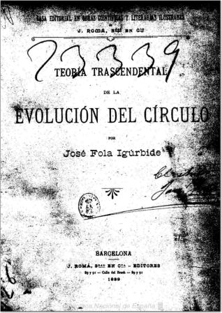 Teoría trascendental de la evolución del Circulo