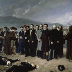 Fusilamiento de Torrijos y sus compañeros en las playas de Málaga