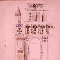 Detalle del cimborrio de la catedral de Tarazona, Zaragoza