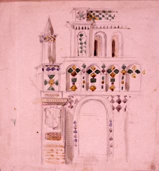 Detalle del cimborrio de la catedral de Tarazona, Zaragoza