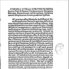 Epistola in defensionem Plinii et Domitii Calderini contra Georgium Merulam dedierum, mensium annorumque observatione