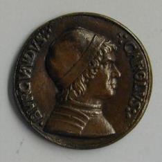 Medalla de Carlos de Borgoña y Maximiliano de Austria