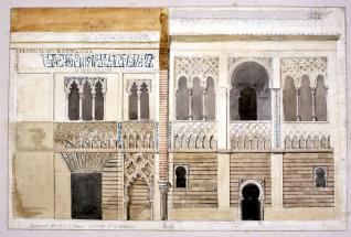 Proyecto de restauración de la fachada del Alcázar de Sevilla