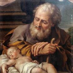 San José con el Niño dormido
