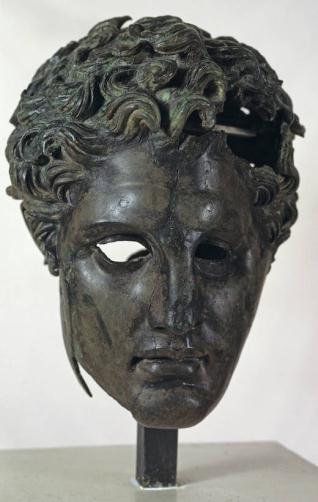 Retrato en bronce de un Diádoco