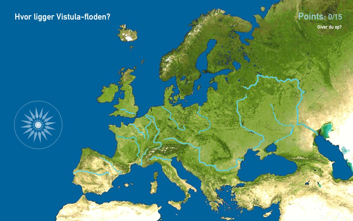Europas floder. Toporopa