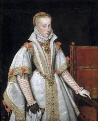 La reina Ana de Austria, cuarta esposa de Felipe II