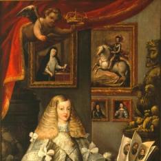 Carlos II niño y sus antepasados