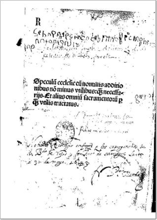 Speculum Ecclesiae, seu expositio Missae, Speculum sacerdotum