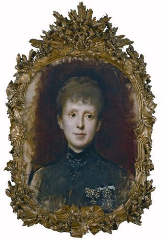 La reina María Cristina de Habsburgo-Lorena