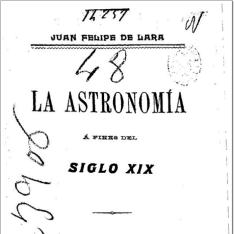 La astronomia a fines del siglo XIX