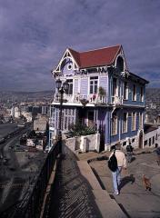 Bailando una cueca en Valparaíso