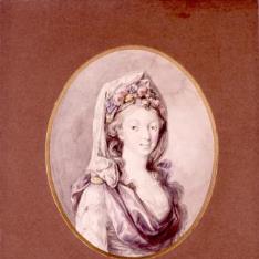 Retrato de María de las Nieves Fourdinier