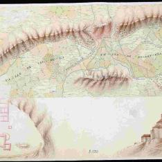 Mapa de los Valles de Valdega y Berrueza