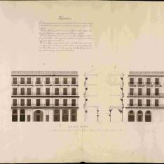 Proyectos de reconstrucción de la Plaza Mayor y del Portal de Cofreros de Madrid tras el incendio de Agosto de 1791