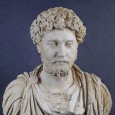 Busto del emperador Marco Aurelio