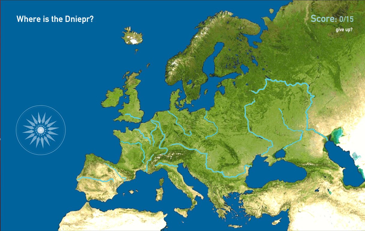 Rivers of Europe. Toporopa