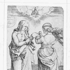 La Virgen con el niño y Santa Ana
