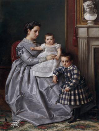 Retrato de la familia del pintor