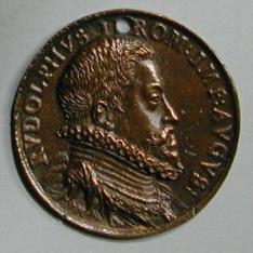 Medalla del emperador Rodolfo II de Habsburgo