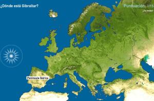 Penínsulas de Europa. Toporopa