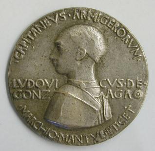 Medalla de Ludovico Gonzaga, II Marqués de Mantua
