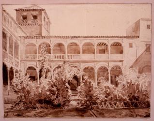 Patio del Palacio del Condestable Lucas de Iranzo, Jaén