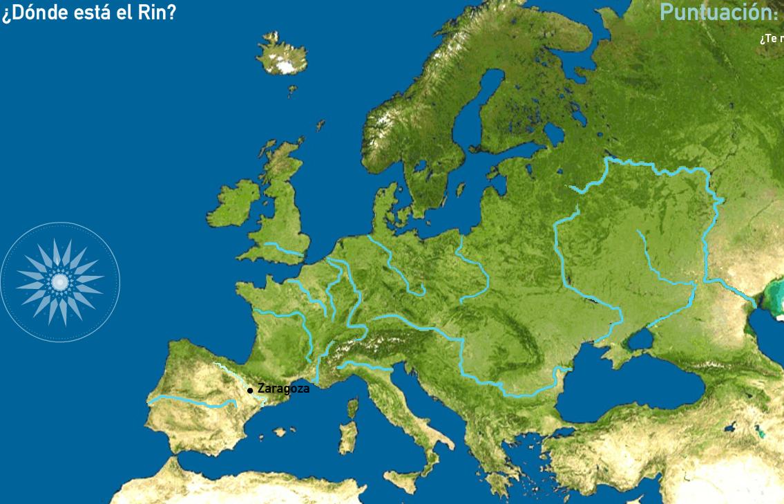 Ríos de Europa. Toporopa